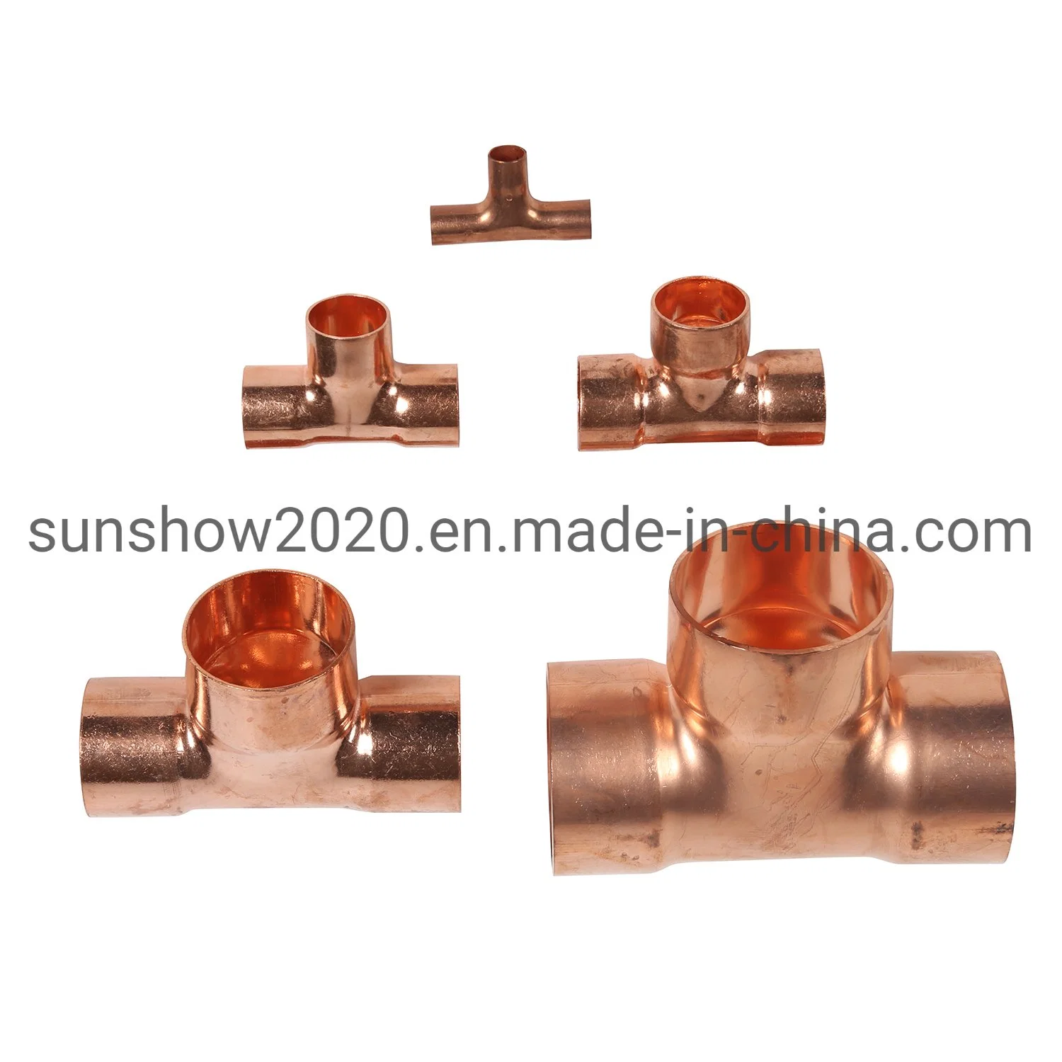 HVAC Copper Fittings Refrigeration Connecting Components Air Conditioner Part Refrigeration Part
