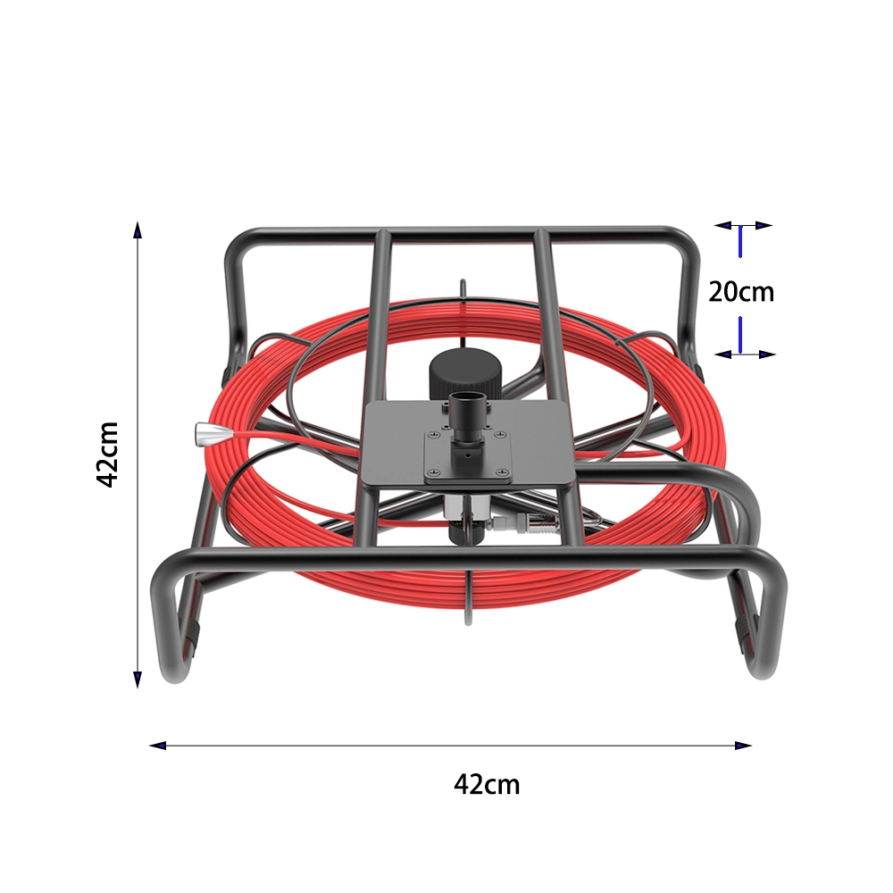 4K 10,1inch 512Hz Inspektionskamera für die selbstständige 23mm-Pushrod-Endoskop-Pipeline System