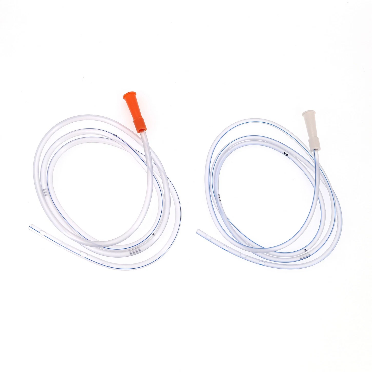 CE/ ISO Approved Disposable Surgical Hospital Medical Grade PVC/ Silicone Sterile X-ray Ryles Stomach Tube with Steel Balls