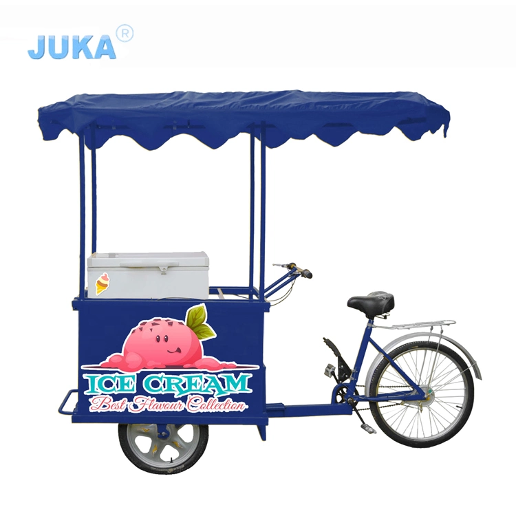 High quality/High cost performance  Proper Price Ice Cream Bicycle with 158 Liters Freezer Outdoor Electric Tricycles