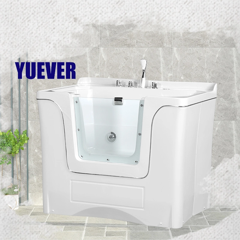 Yuever Medical Wholesale/Supplier Pet Use Shower Machine Folding Dog Grooming Tubs SPA Bathtubs