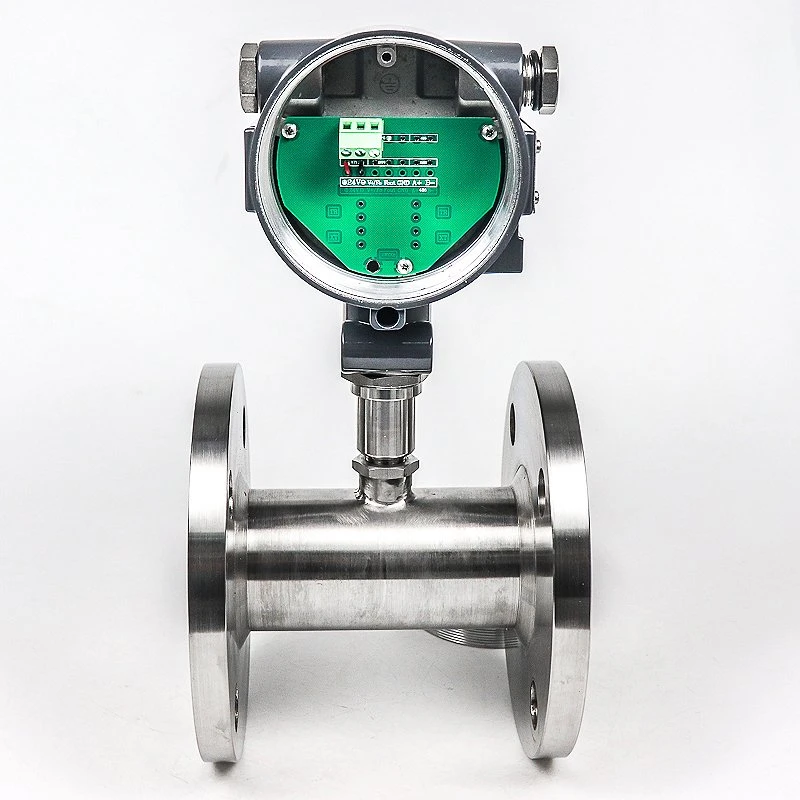 DN50 DN65 DN80 DN100 DN125 High Accuracy Turbine Flow Meter Water Indicated Meter Hydraulic Oil Gasoline Kerosene Diesel