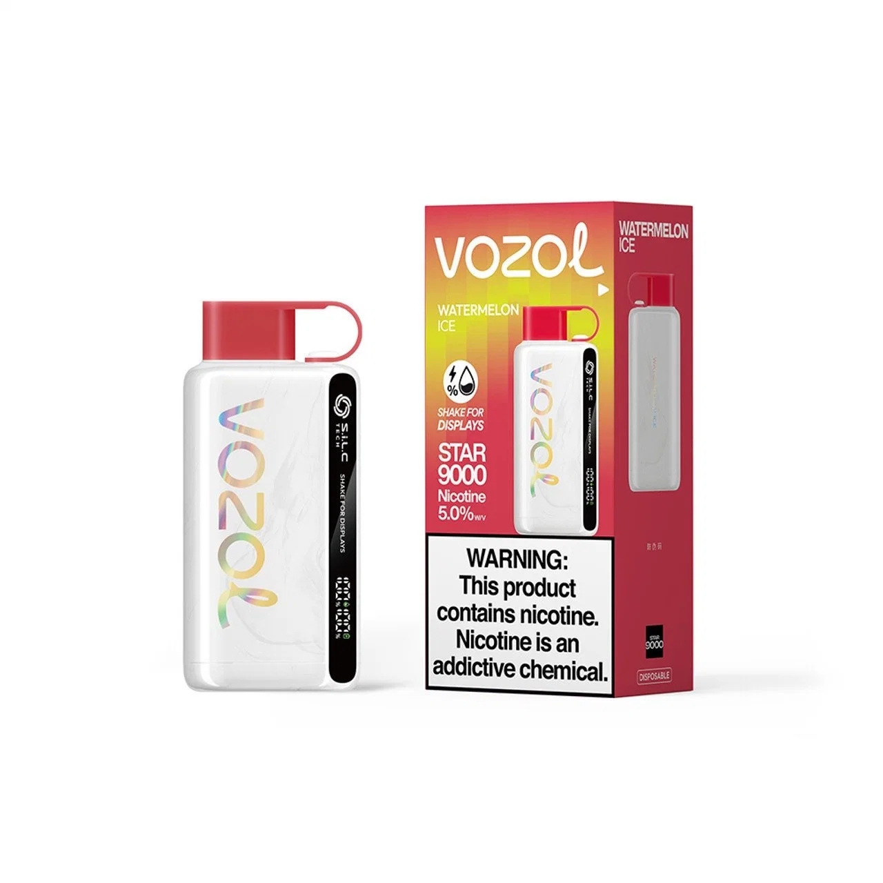 Vozol Star 9000 Gear 5000 7000 10000 puffs haute qualité Nouvelle cassette jetable