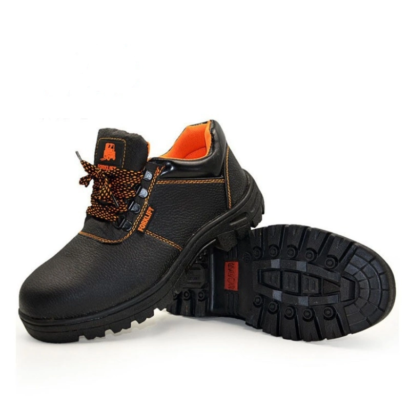 Rock Lander Safety Genuine Leather Dual Density Work Shoes