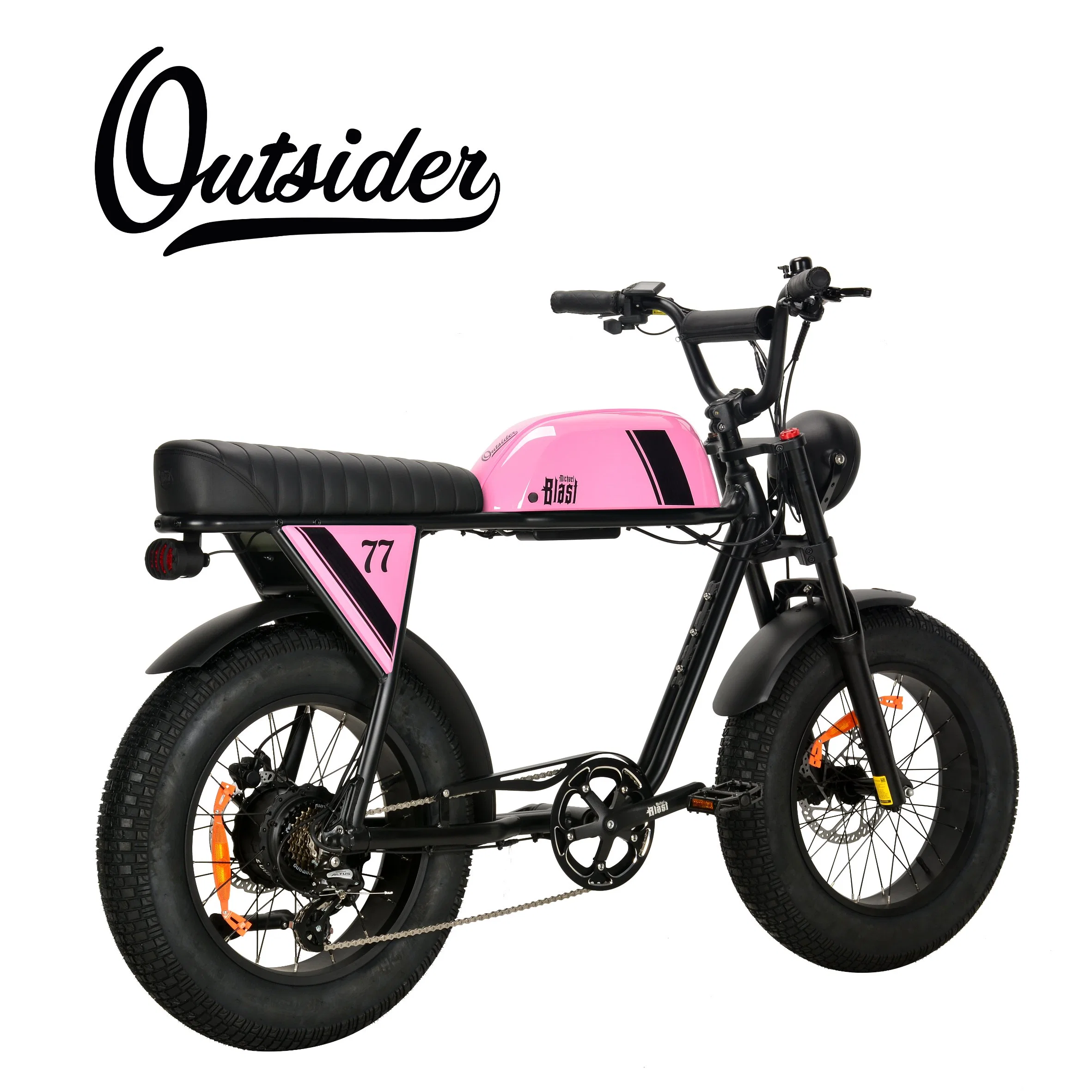 Offroad Pedalec assited Fahrrad 750W Long Distance 60km Cruiser Electric Moto E-Bike