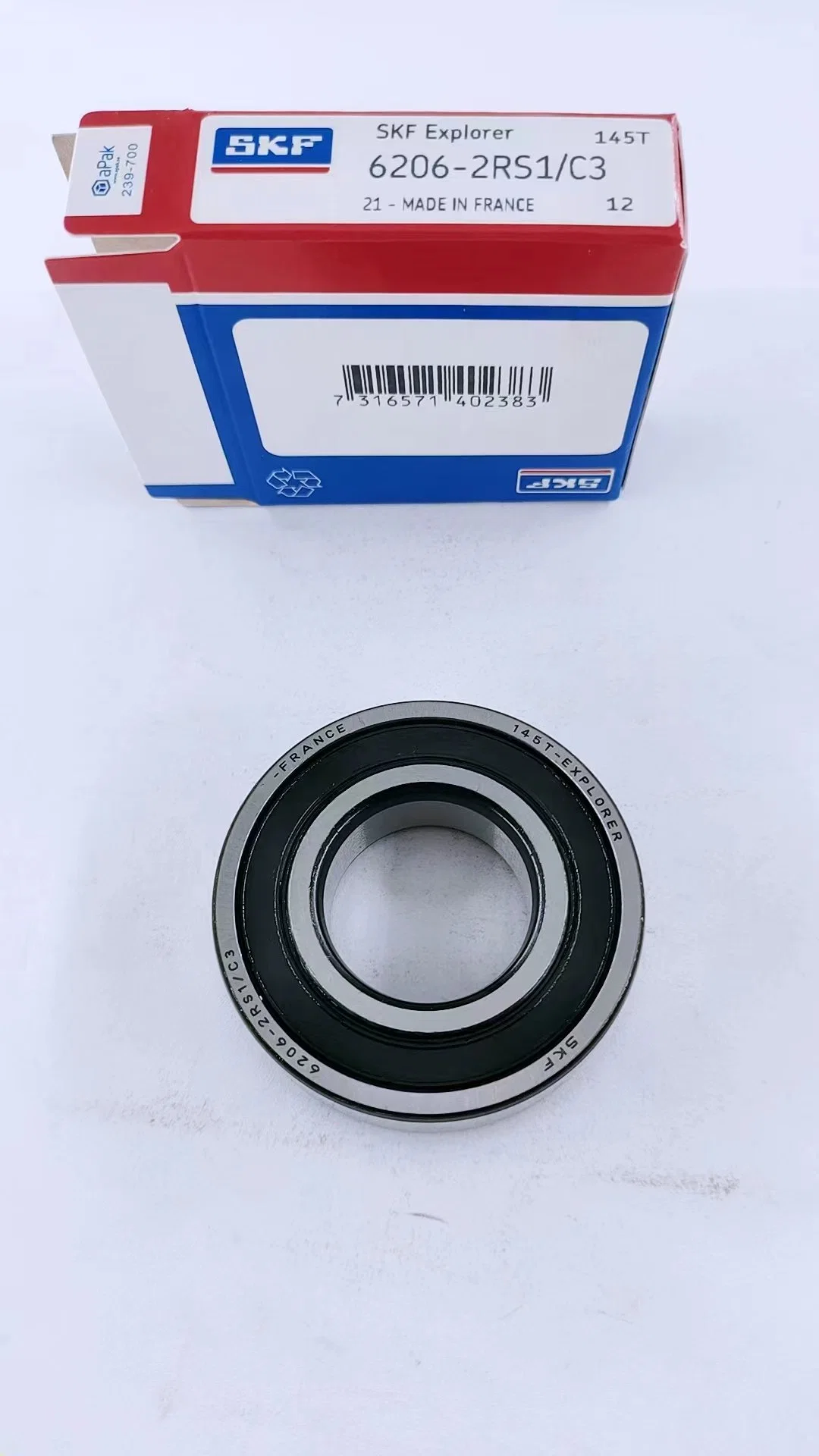 Industrial Packaging 6206-2RS1 6206-2RS1-C3 Deep Groove Ball Bearings