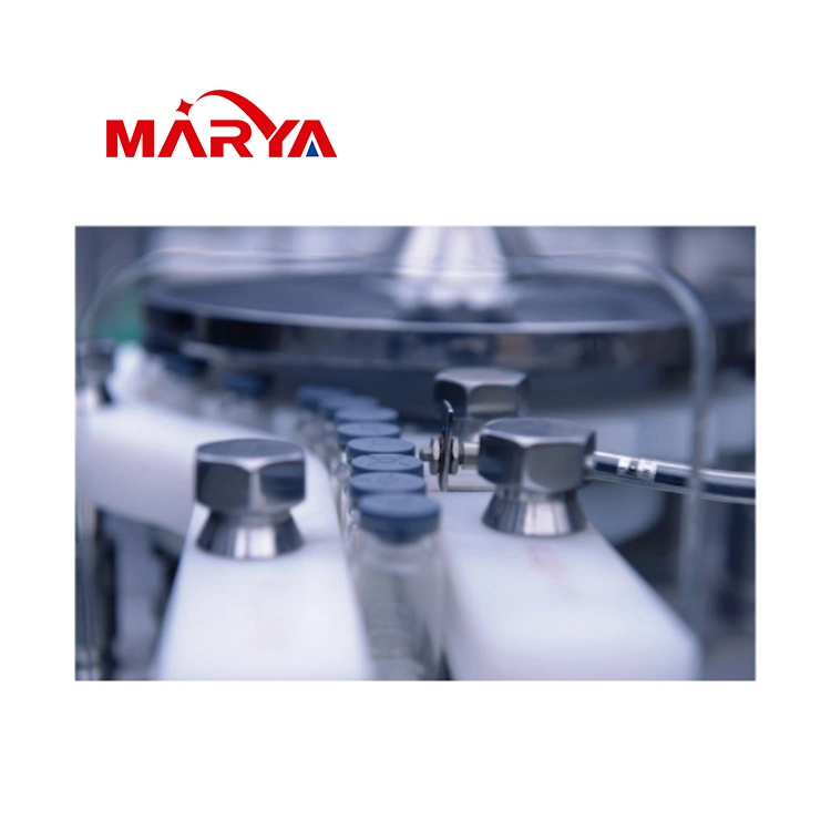 Marya Pharmaceutical Automatic 6/8/10 Düsen Gefriergetrocknetes Pulver Auger Fläschchen Pulver Abfüllmaschine für Flaschenabfüllung Produktionslinie Lieferant