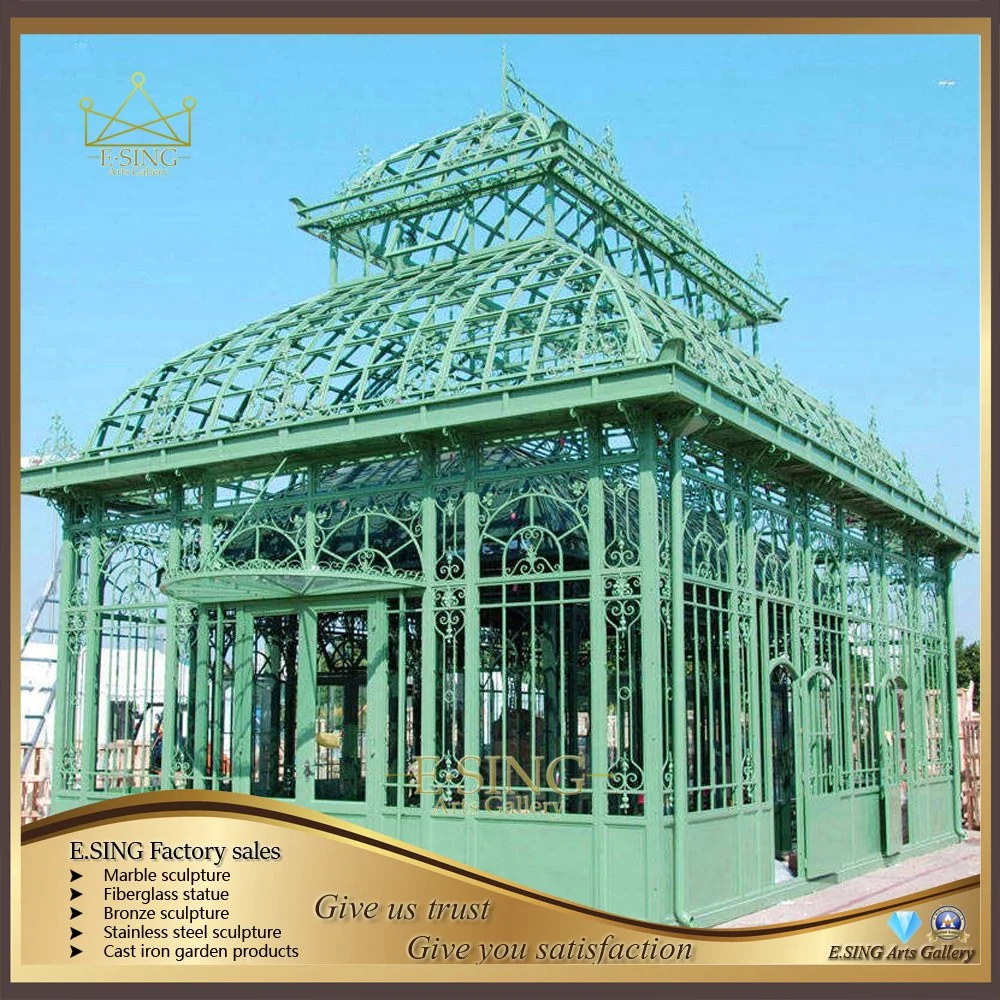 Low Cost Garden Winter Wrought Iron Greenhouses