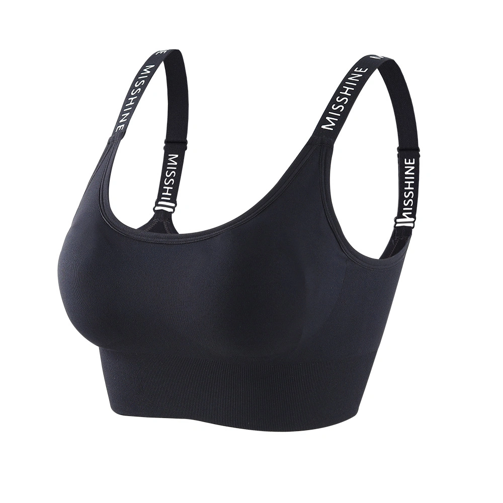 Comercio al por mayor ropa deporte gimnasio yoga desgaste sostén deportivo mujer correa ajustable belleza Fitness Deportes de la ejecución de chaleco Ropa Interior Bra