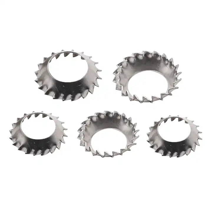 High quality/High cost performance  Stainless Steel Serrated Countersunk Lock Washer DIN6798V