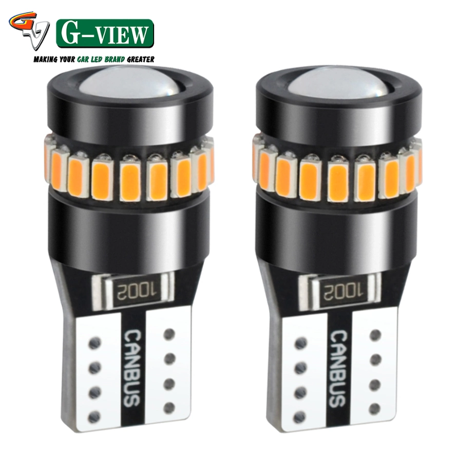 G-View luces LED para autos T10 400lm LED Bulb Car Lámpara LED de coche de bombilla interior de LED sin error