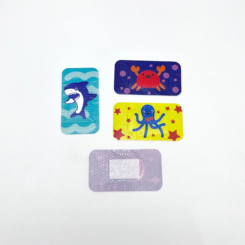 Niños Plaster Cartoon vendajes adhesivos Ocean Marine Animals