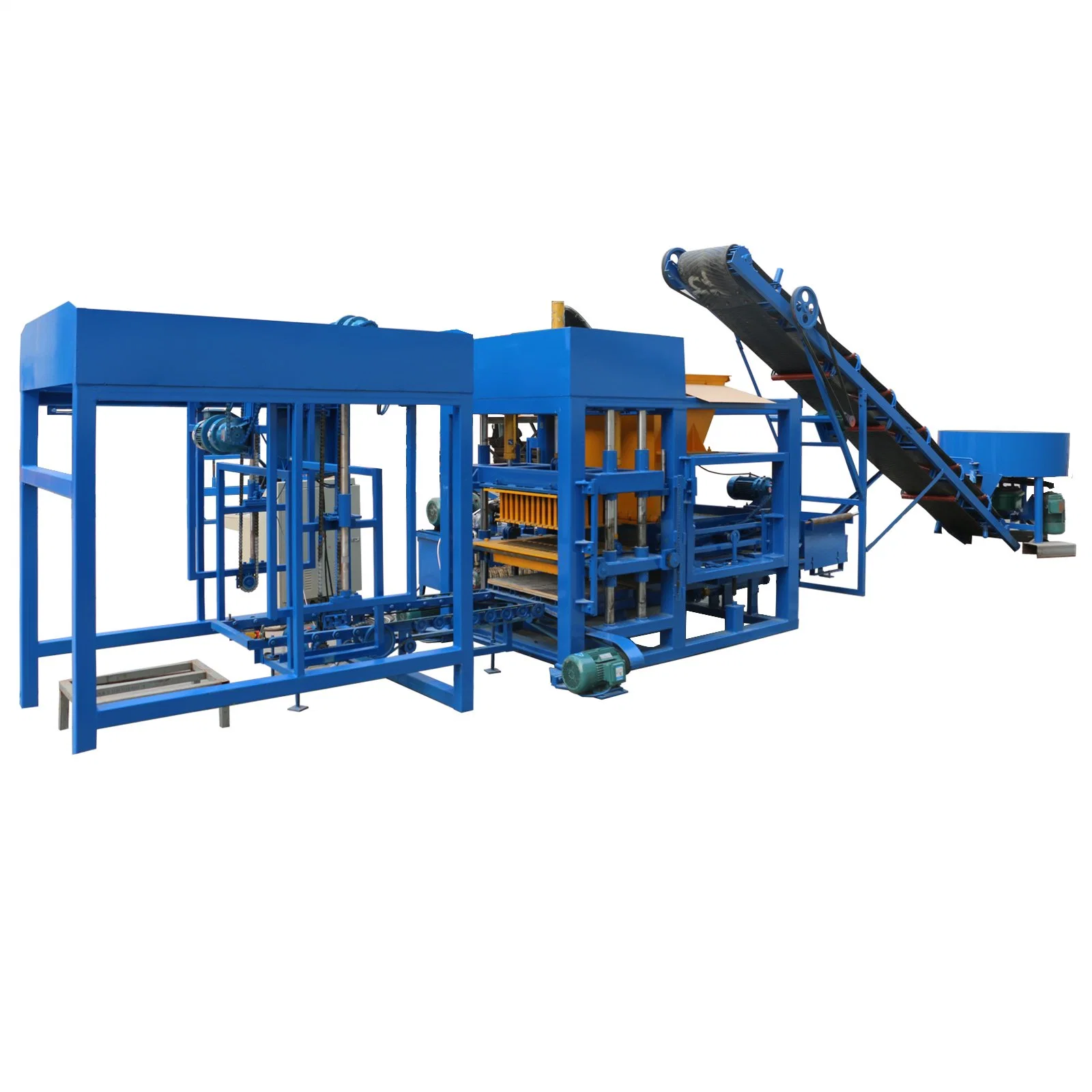 Qt4-15 Cement Production Line Full Automatic Hollow Block Machine Price in India