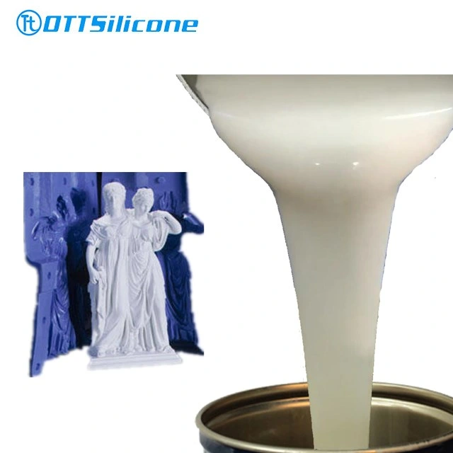 Liquid RTV2 Silicone Grc Casting Silicone Rubber for Moulding Material