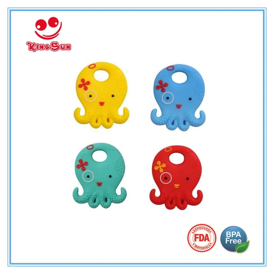 New Mould Personalized Silicone Teething Toy for Babies