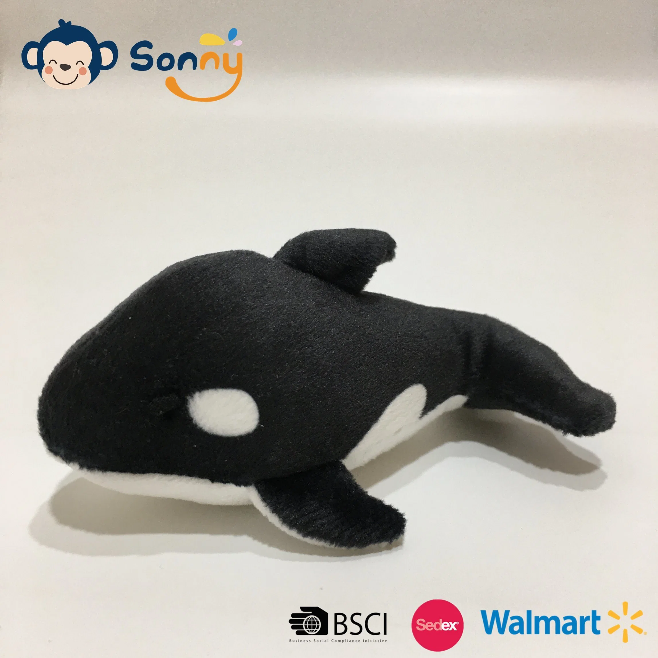 10 cm OEM Tiny Plush Shark Eco-friendly material reciclado realista Juguete para la Educación para niños