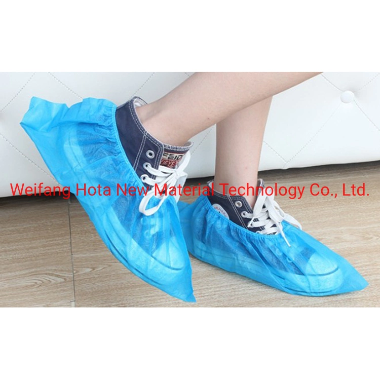 Disposable Protective Surgical/Medical/Waterproof/Plastic/PE/PP/Silicone No Skid/Slip SMS/Non Woven Shoecover for Hospital/Clinics/Lab/Food/Healthcare Dust