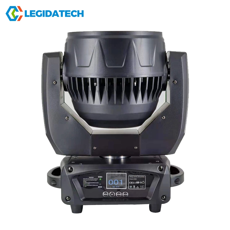 Legidatech LED DJ Night Club Disco Stage Lighting Equipment DMX 19X15W RGBW 4 in 1 Zoom Wash Light LED Moving Head Light