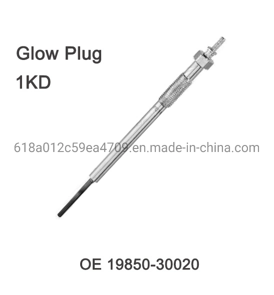 Auto Part for Hiace 19850-30020 Glow Plug 1kd for Hiace Auto Parts