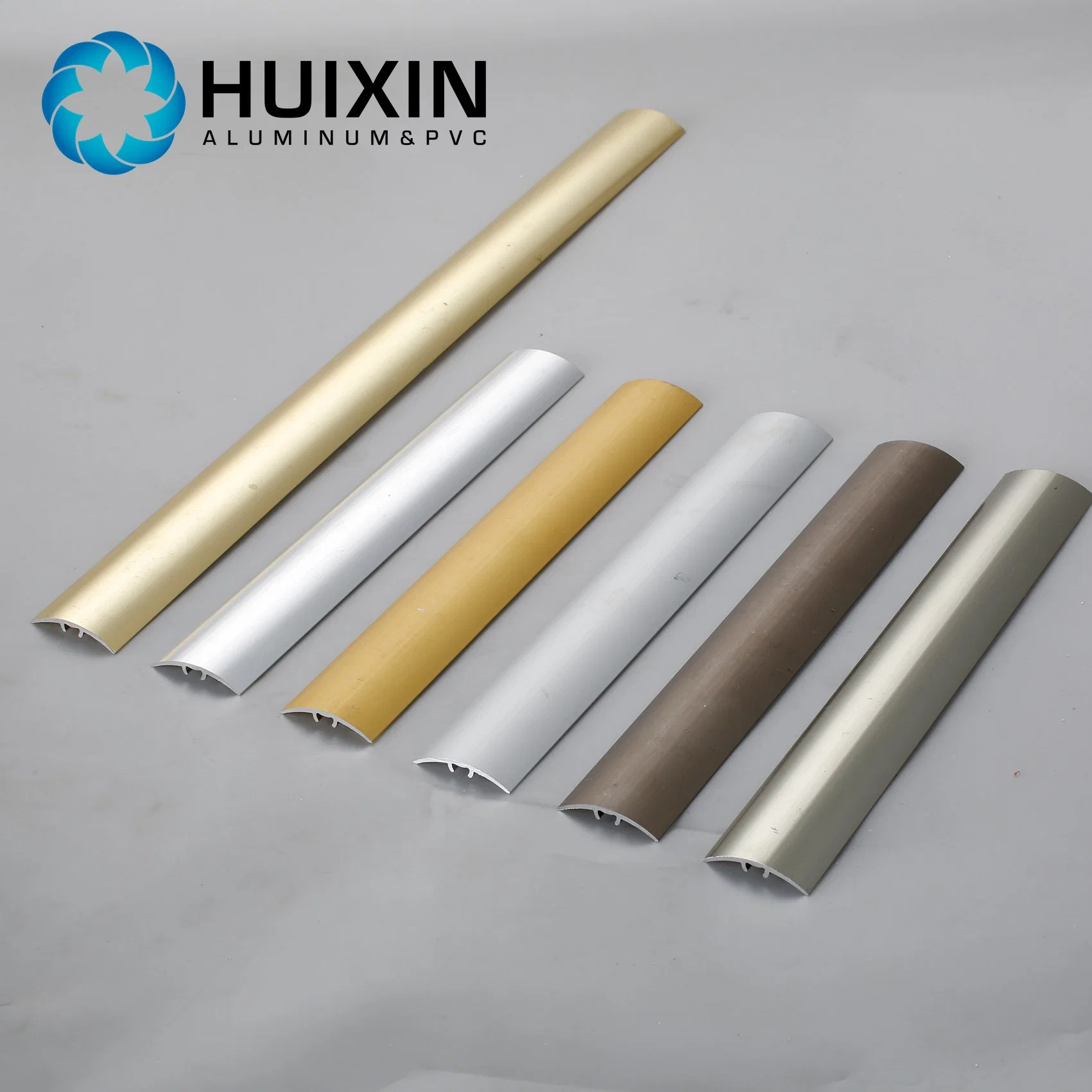 Custom Modern Style Anodized Aluminum Tile Edge Trim Extrusion Corner Profiles