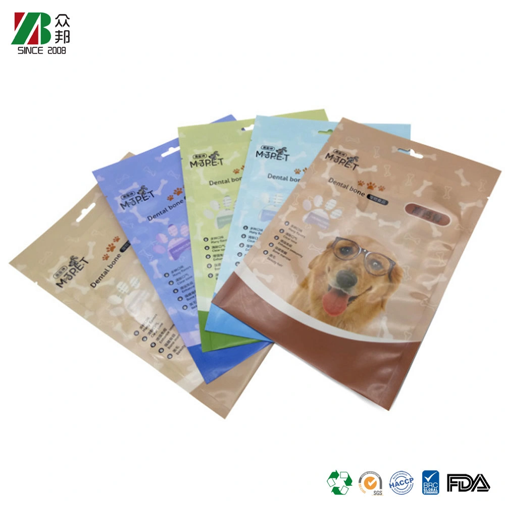 Les emballages alimentaires en plastique sachet avec Ziplock pour des aliments de collation