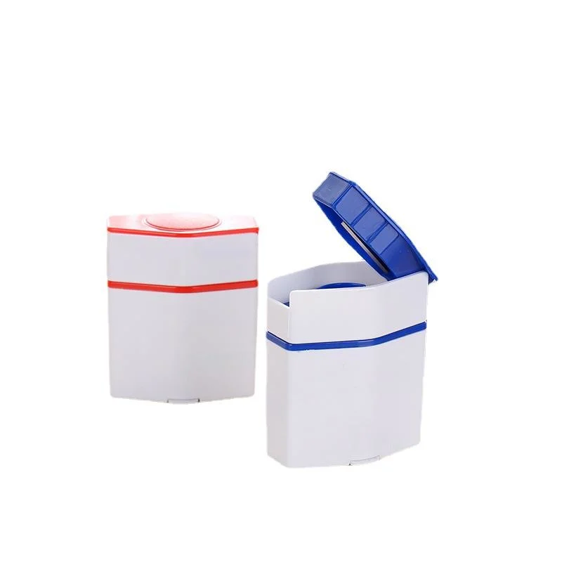 3-in-1 Pill Crusher & Cutter Medicine Tablet Grinder Splitter Organizer Storage Container