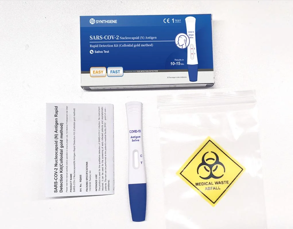 Factory Price Lollipop It Test 19 Antigen Test Kit Suitable for Children and The Elderly Rapid Test Antigen with CE