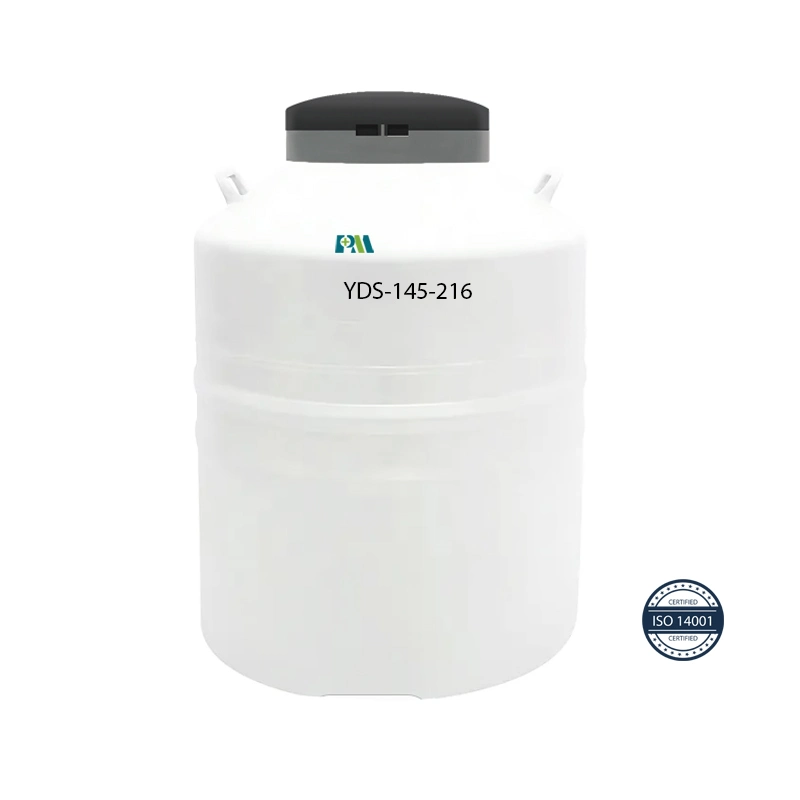 145L Capacity Flexible and Safety High Quality Medical Liquid Phase Ln2 Tanks for Adjustable Storage