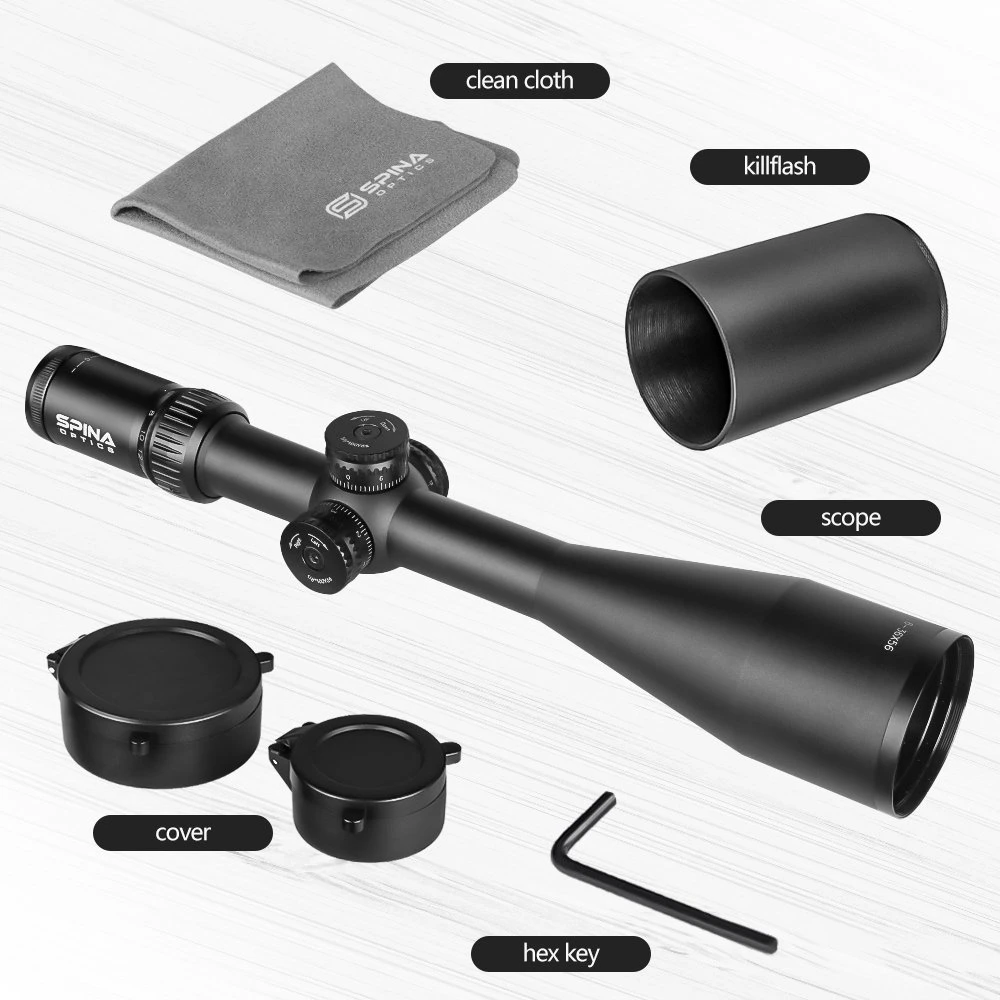 Sample Customization Spina Optics 6-36X56 Long Distance 38mm Sf Hunting Riflescope Sight Mighty Sight Scope for Outdoor Sports Training