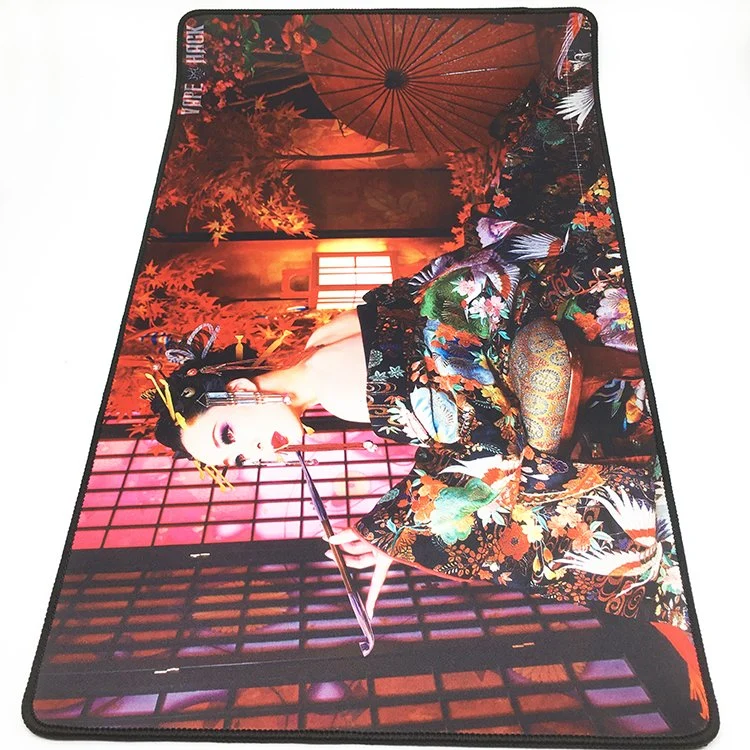 Custom Design Promotional Waterproof Vape Build Carpet Sublimation Rubber Material Extend Large Gaming Mouse Pad Mat