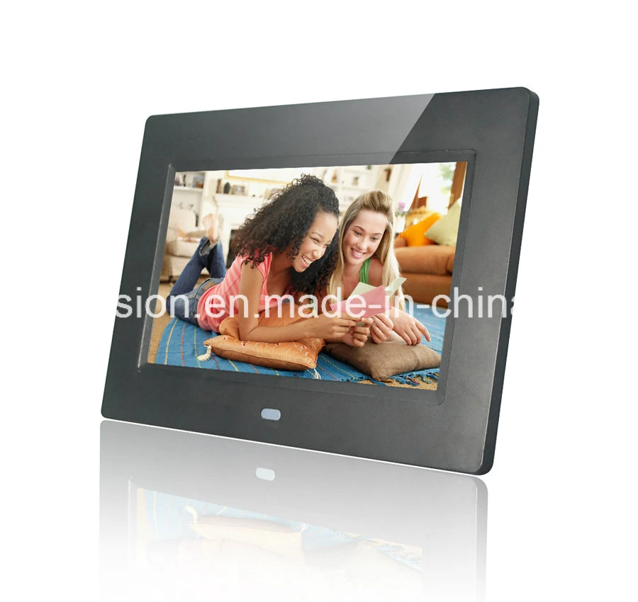 LCD Digital Photo Frame com Video Loop Play Support 1080P