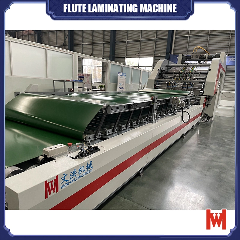 Автоматическая Wenhong флейты фотопленку ламинирование ламинирование машины для промышленности производителя