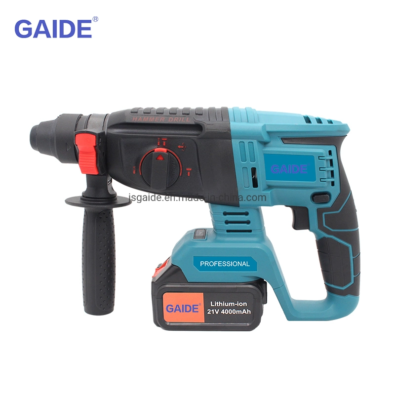 Hot Sell Rechargeable Rock Breaker Rotary Hammer Drills Brushless Cordless Hammer Drill with Lithium Battery