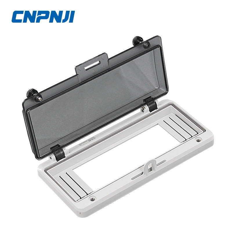 Cnpnji Transparent Protection Window Hood Cover Industrial Lighting Switch Waterproof Power Distribution Box