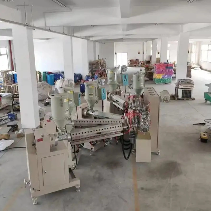 6 Layers Tube Extrusion and Cutting Machine for PE Tube