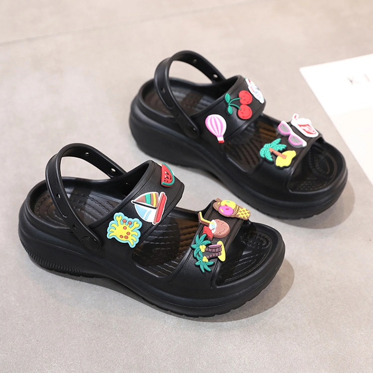 Factory Wholesale/Supplier Custom Light Weight Nonslip Women Beach Platform Sandals