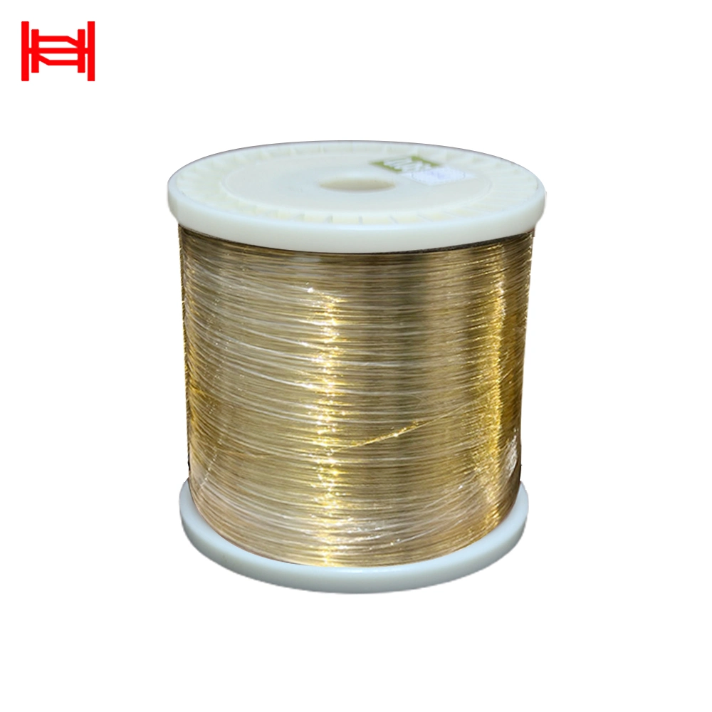 H65 Semi-Hard Hard Drawn Electrode EDM Cutting Brass Wire