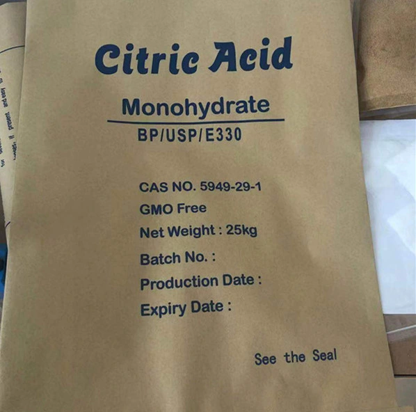 E330 Food Additives Monohydrate Ensign Citric Acid