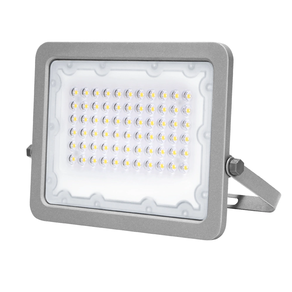 50W IP65 Garden RGB Rechargeable Floodlight Slim Mini Fixtures CE Outdoor SMD LED Flood Light