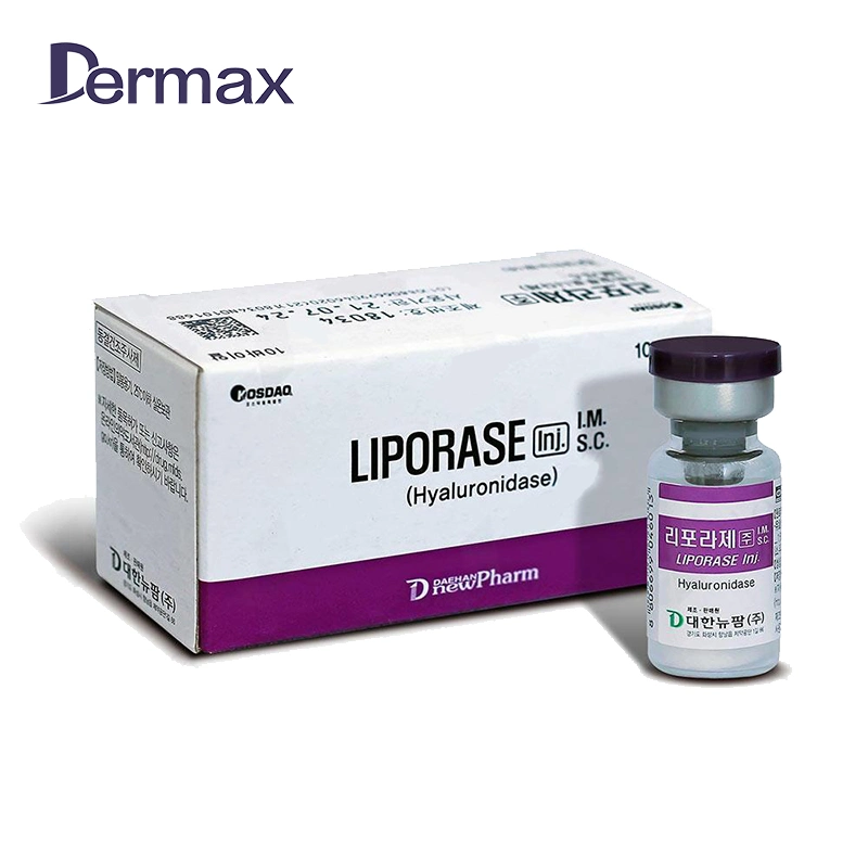 One Vial Liporase Powder Hyaluronidase Injection for Dermal Filler Correction