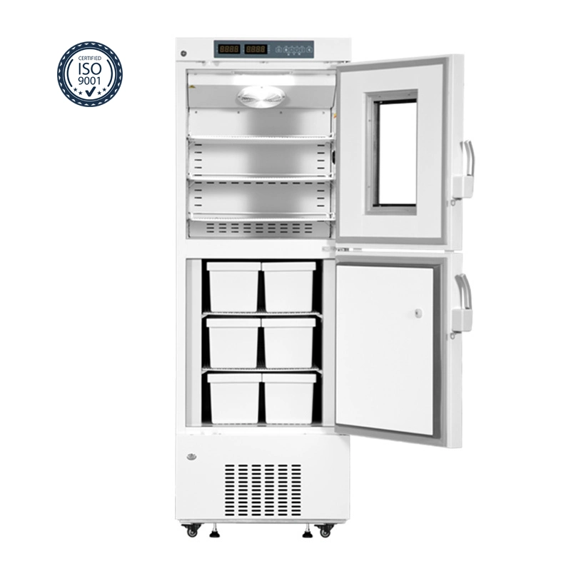 Cryogenic Combined Refrigerator & Freezer Laboratory Vaccine Storage for 368L Minus 25 Degree