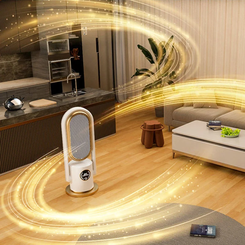 2023 Nouvelle conception de haute qualité de l'espace chauffage PTC Mini Air Portable Mini-prise électrique du ventilateur de salle de réchauffeur