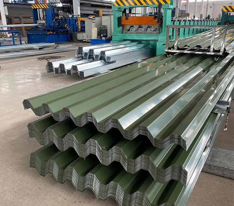 Dx51d Prepainted Galvanized Steel Sheet Z30 Z275 PPGI Color Coated Corrugated Roofing Sheet for Roofing Tiles