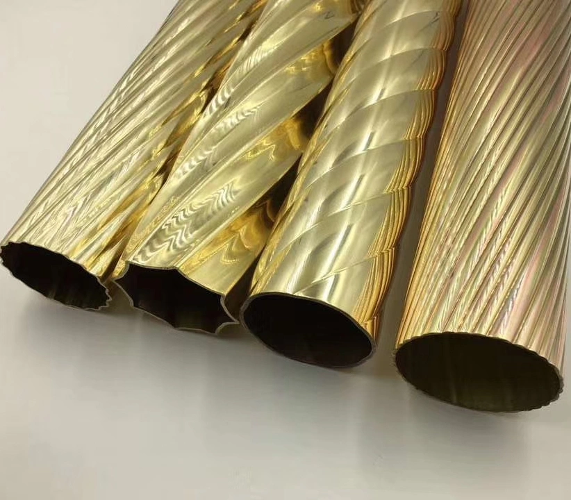 Popular T Profile Metal Brass Extruded Profile for Antiskid Strip