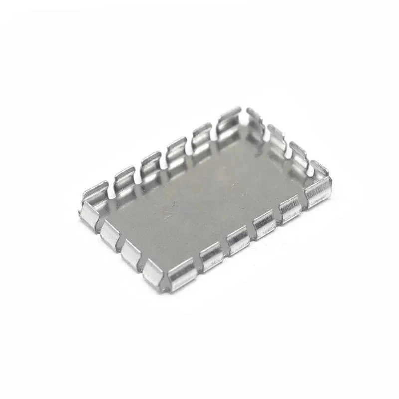 ISO9001 OEM Mu-Metal Tinplated Nickel Silver Metal EMI RF Shielding Covers