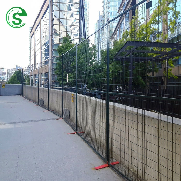 Durável Canadá construção galvanizou temporariamente Fence Solid Fencing temporário