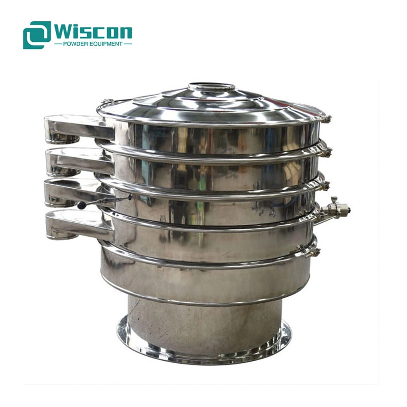 Sugar Salt Tea Round Vibrating Screening Sieve Screener Machine