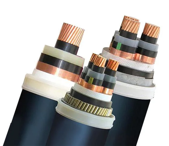 High Voltage Cable 500mcm Copper XLPE Insulated 15kv Copper Wire Shield Made in China