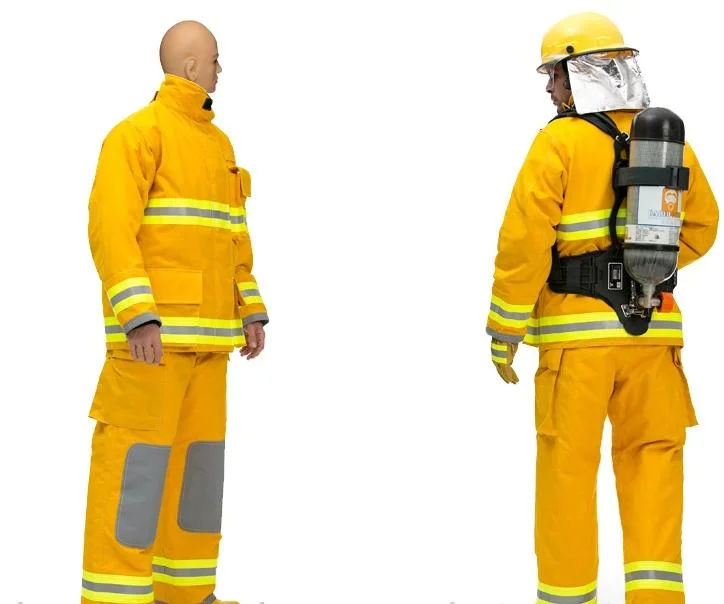 Fireman&prime; S Clothes Fire Suit Rescue Command Uniform Firefighter Coats CE& ISO