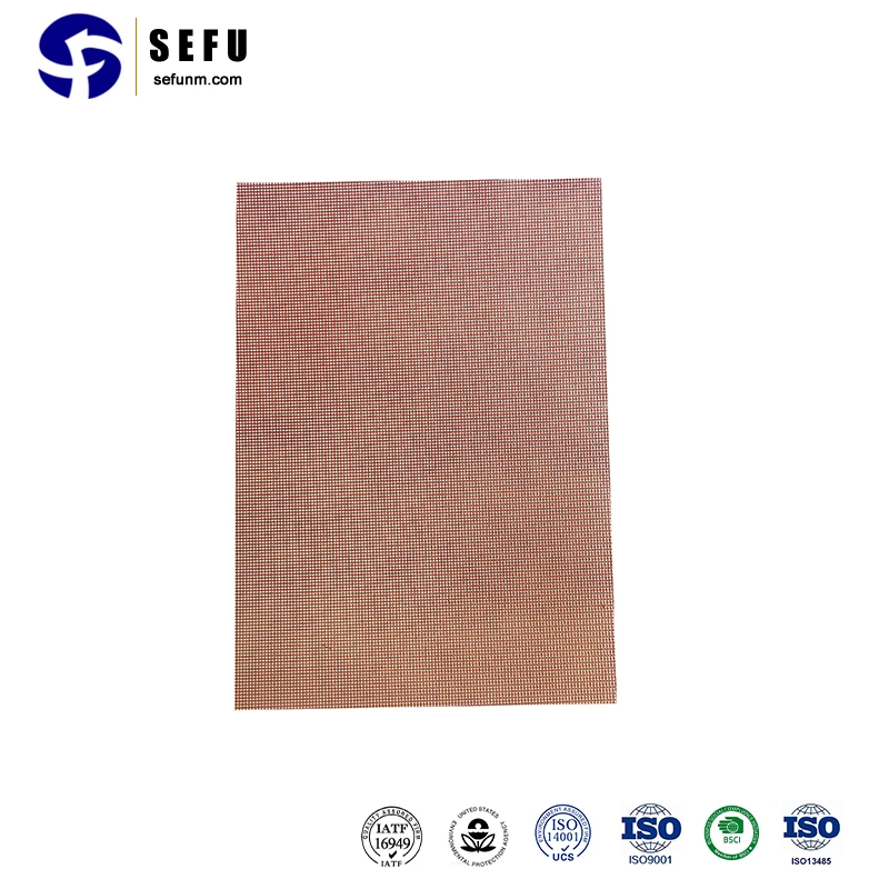 High Silica Fiberglass Mesh Filter Molten Metal Filtration for Iron Casting